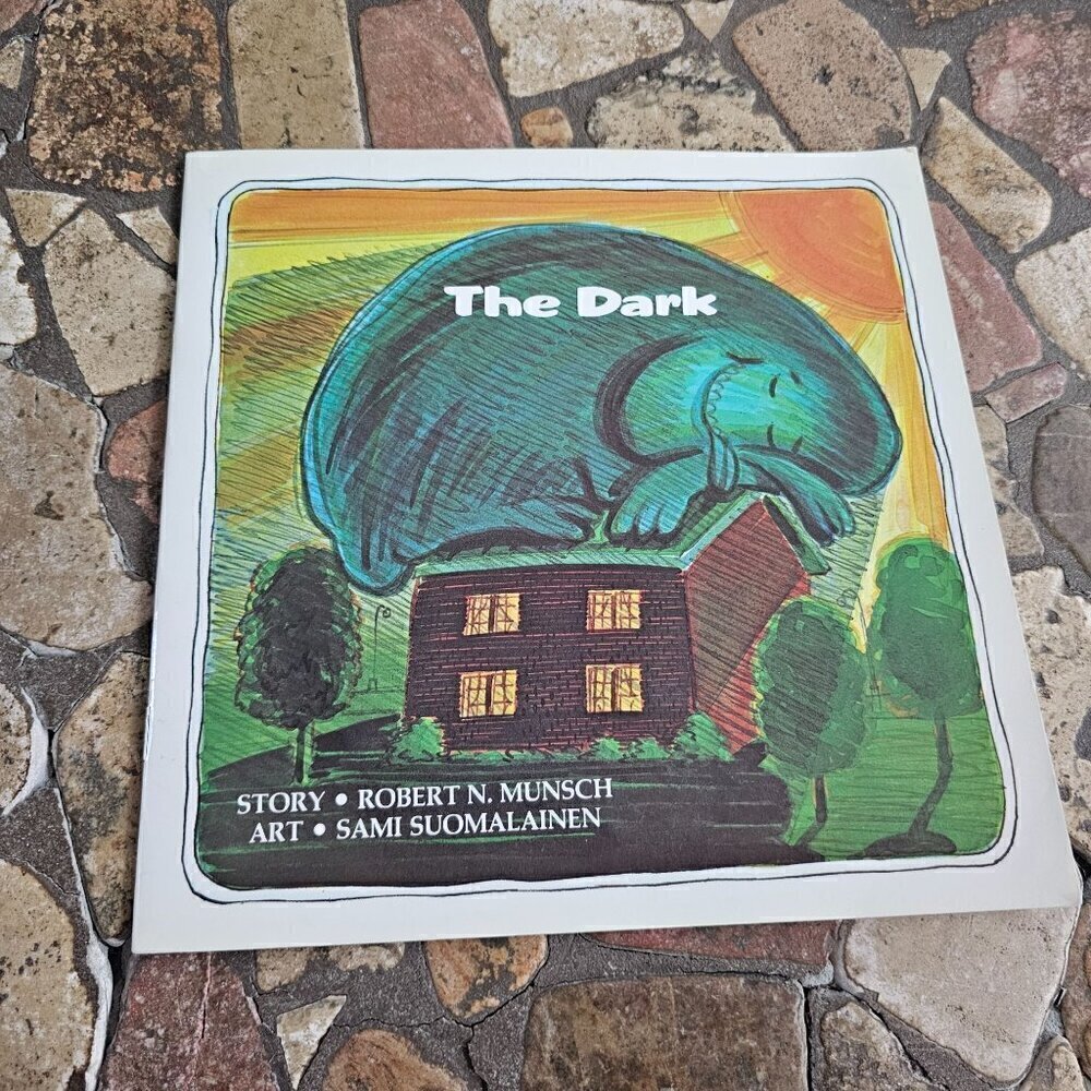 The Dark By Robert N. Munsch & Sami Suomalainen Vintage Children's Book